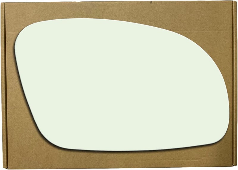 Adanz Mirror Glass Passenger Side Replacement fit for Volkswagen Beetle vw 2001 2002 2003 2004 2005 2006 2007 2008 2009 2010 - Image 1